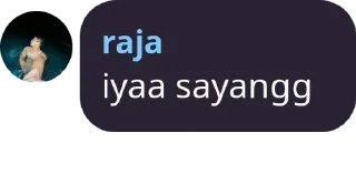 Sticker from raja ganteng
