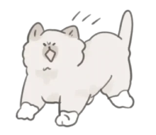 🐈 emoji ،، 🏩 ➭ @dinoesie ♡̸₊˚ ִֶָ Telegram sticker 2 of 40