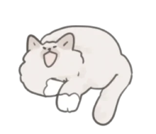 🐈 emoji ،، 🏩 ➭ @dinoesie ♡̸₊˚ ִֶָ Telegram sticker 17 of 40