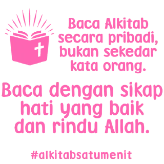 🥳 emoji Alkitab Satu Menit Telegram sticker 22 of 31