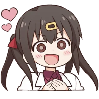 😍 emoji ONIICHAN WA OSHIMAI Telegram sticker 14 of 62