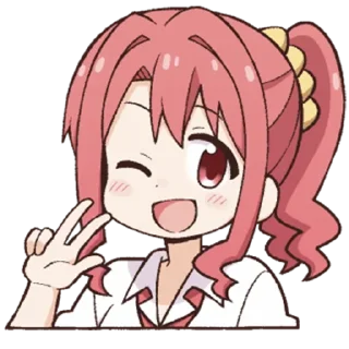 ✌️ emoji ONIICHAN WA OSHIMAI Telegram sticker 20 of 62