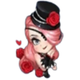 😍 emoji MLBB Emote Stickers Telegram sticker 13 of 90