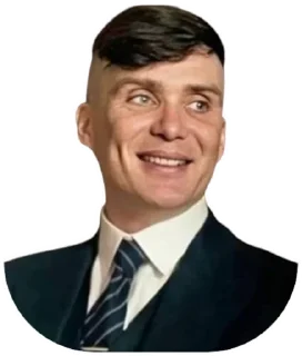 😄 emoji Thomas Shelby @Stickersey Telegram sticker 6 of 35