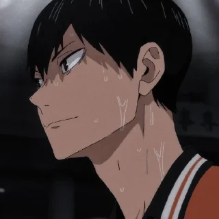 🏐 emoji kageyama @bagistikerni Telegram sticker 8 of 20