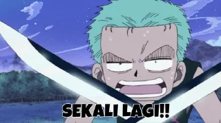 Sticker from zoro @bagistikerni
