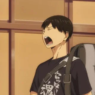 🏐 emoji kageyama @bagistikerni Telegram sticker 11 of 20