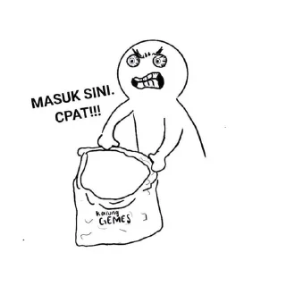 ⚪️ emoji bebas @bagistikerni Telegram sticker 19 of 20