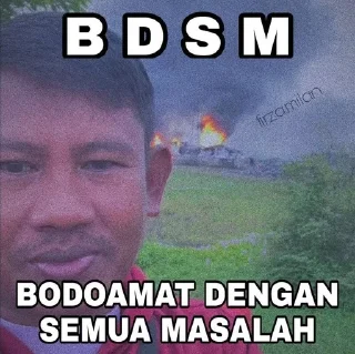 Sticker from Bapak lo