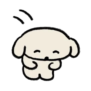 💬 emoji 멍! 두부, 곰! 호두 By @KakaoEmoticon Telegram sticker 10 of 32