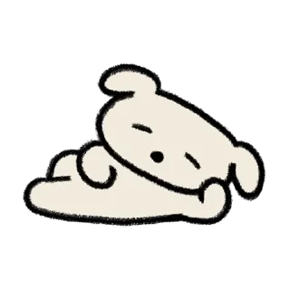💬 emoji 멍! 두부, 곰! 호두 By @KakaoEmoticon Telegram sticker 21 of 32