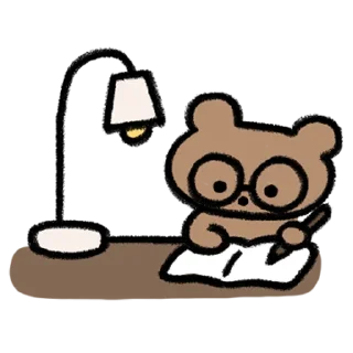 💬 emoji 멍! 두부, 곰! 호두 By @KakaoEmoticon Telegram sticker 19 of 32