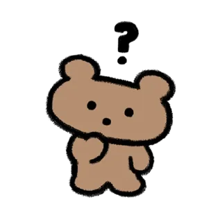 💬 emoji 멍! 두부, 곰! 호두 By @KakaoEmoticon Telegram sticker 13 of 32