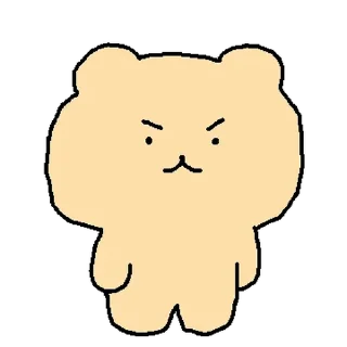 Sticker from 망그러진 곰 By @KakaoEmoticon
