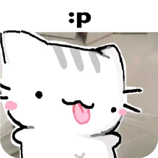 😝 emoji Nerd Cat Telegram sticker 24 of 120