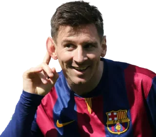 😂 emoji Lionel Messi @Stickersey Telegram sticker 12 of 45