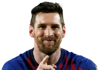 😊 emoji Lionel Messi @Stickersey Telegram sticker 5 of 45