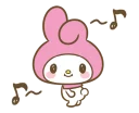 Sticker from My Melody