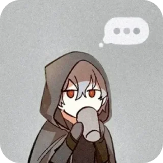 ☕ emoji 🀄 Ashu~ 💠 Vol.1 💠 @itsuwaribito Telegram sticker 2 of 113