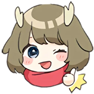 👍 emoji 鹿乃_bilibili | @kano_tg_tz Telegram sticker 11 of 30
