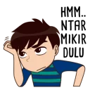 💬 emoji About Allen @tikelku Telegram sticker 20 of 40