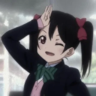 🦩 emoji 🦩 Nico Yazawa 🦩 Telegram sticker 12 of 30