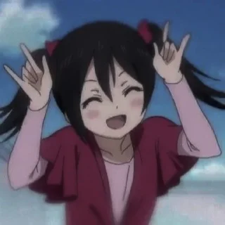 🦩 emoji 🦩 Nico Yazawa 🦩 Telegram sticker 24 of 30