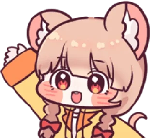 Sticker from chu chu ratty | @cutestickers4you