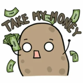 🥺 emoji Cute Potato || @MoiStickers Telegram sticker 23 of 29