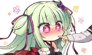 😍 emoji 幼刀 @LoliDaBest Telegram sticker 16 of 27