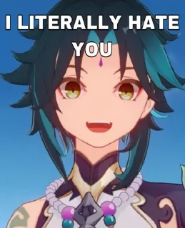 🍀 emoji meme genshin @gerryhaitaniii Telegram sticker 12 of 59