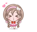 😗 emoji Laura Telegram sticker 20 of 40