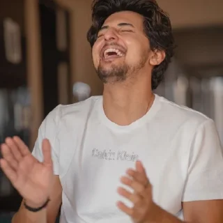 🤣 emoji @Shinegirl_deepa cute darshan❤️ Telegram sticker 5 of 16
