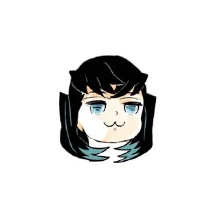 😂 emoji Tokito Muichirou Telegram sticker 11 of 43