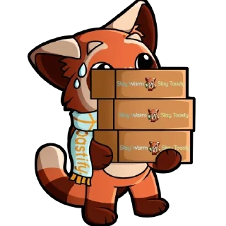 🫥 emoji ToastiFamily Telegram sticker 23 of 33
