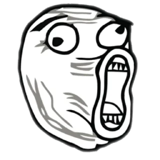 👍 emoji Troll Face @ItsAryan16 Telegram sticker 9 of 29