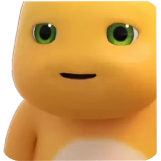 😐 emoji Dino kuning :: @Zincote Telegram sticker 22 of 120