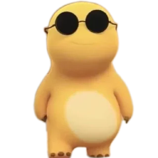 😎 emoji Dino kuning :: @Zincote Telegram sticker 20 of 120