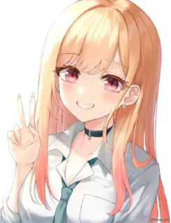 ✌️ emoji Marin Telegram sticker 6 of 33