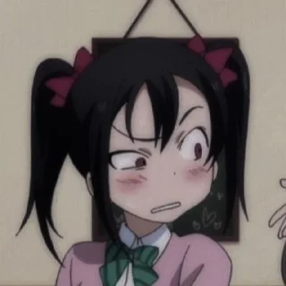 🦩 emoji 🦩 Nico Yazawa 🦩 Telegram sticker 6 of 30