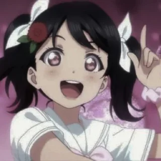 🦩 emoji 🦩 Nico Yazawa 🦩 Telegram sticker 22 of 30