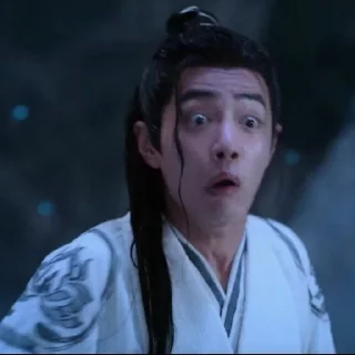 👌 emoji Xiao zhan funny face Telegram sticker 14 of 28