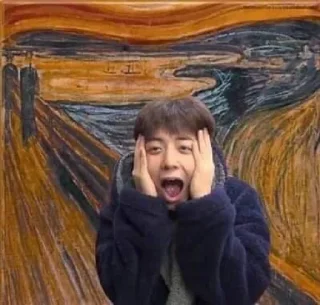 👌 emoji Xiao zhan funny face Telegram sticker 8 of 28