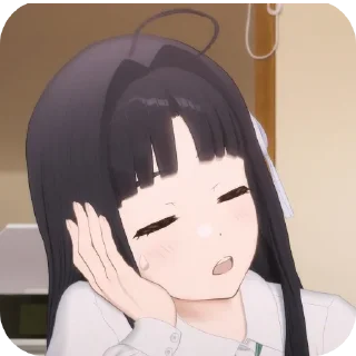 💇 emoji girls band cry ramu自用 Telegram sticker 6 of 120