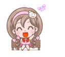 👋 emoji Laura Telegram sticker 22 of 40