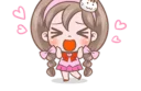 😆 emoji Laura Telegram sticker 17 of 40