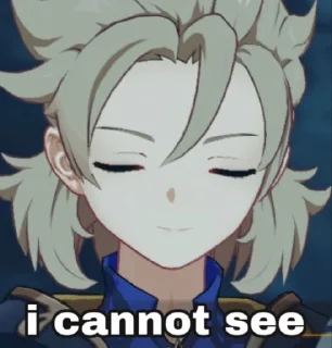 😑 emoji Genshin memes @pxyzaa Telegram sticker 11 of 120
