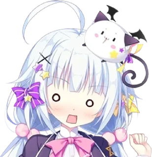 ⭐ emoji @listders 真白！！！ Telegram sticker 24 of 120
