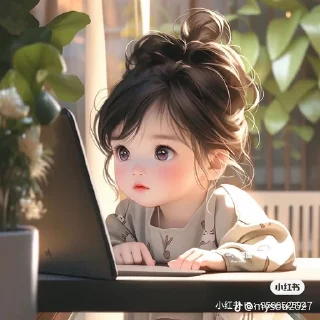 💻 emoji baby Telegram sticker 12 of 53