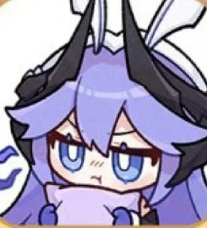 🙄 emoji Honkai impact 3rd Telegram sticker 4 of 10